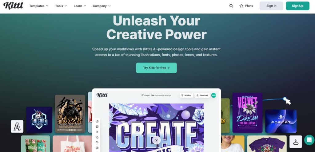 Kittle for graphic design